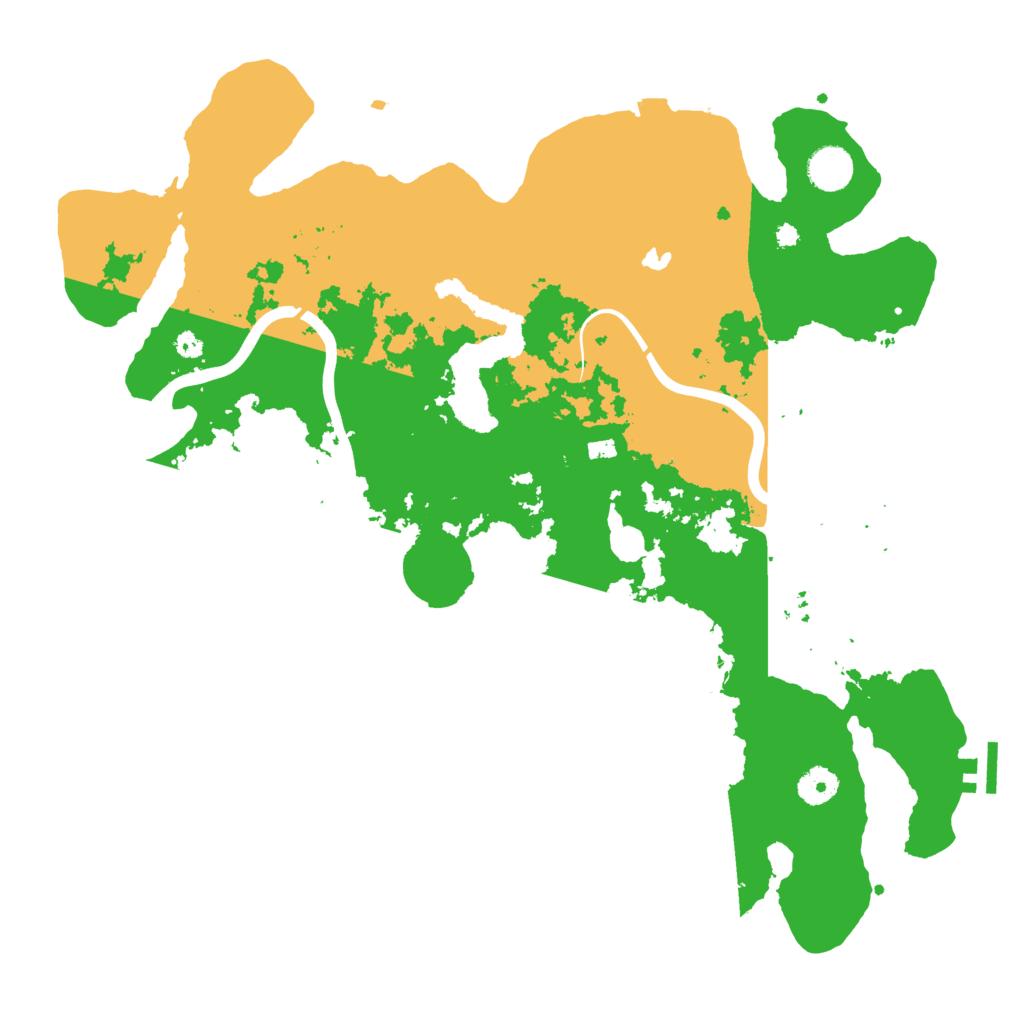 Biome Rust Map: Procedural Map, Size: 4000, Seed: 74021274