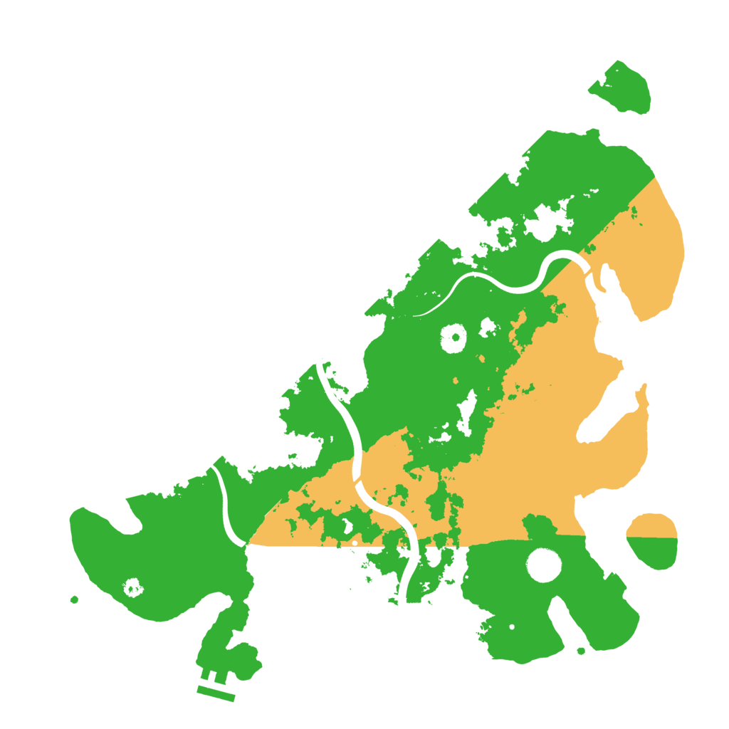 Biome Rust Map: Procedural Map, Size: 3850, Seed: 39568299