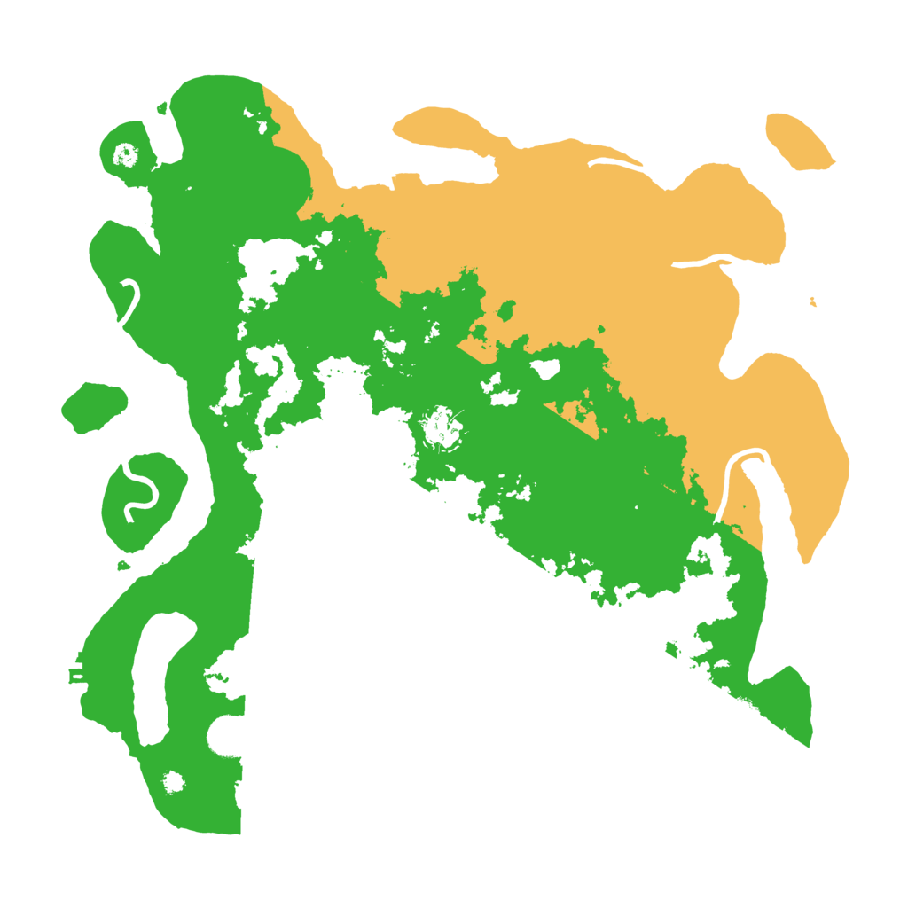 Biome Rust Map: Procedural Map, Size: 3800, Seed: 28238367