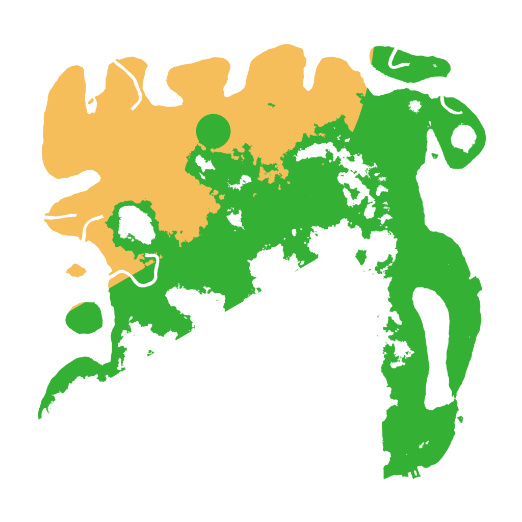 Biome Rust Map: Procedural Map, Size: 4000, Seed: 20230725