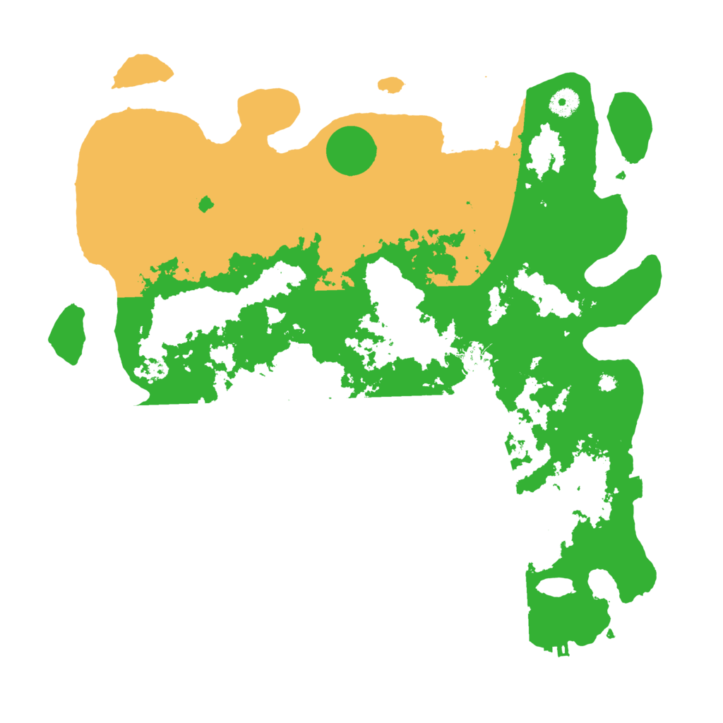 Biome Rust Map: Procedural Map, Size: 3850, Seed: 59501510