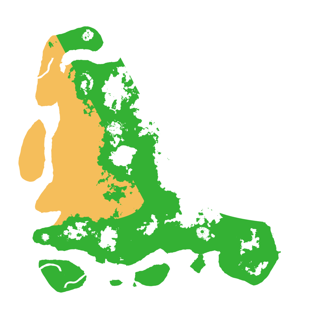 Biome Rust Map: Procedural Map, Size: 3800, Seed: 69927922