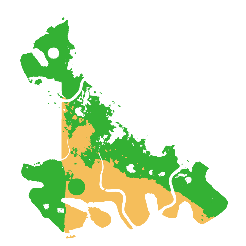 Biome Rust Map: Procedural Map, Size: 3850, Seed: 32826108