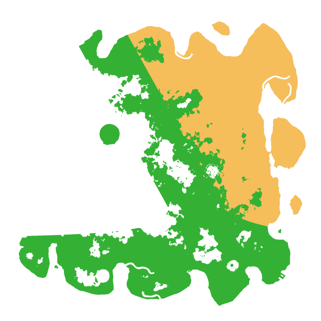 Biome Rust Map: Procedural Map, Size: 4250, Seed: 71878340
