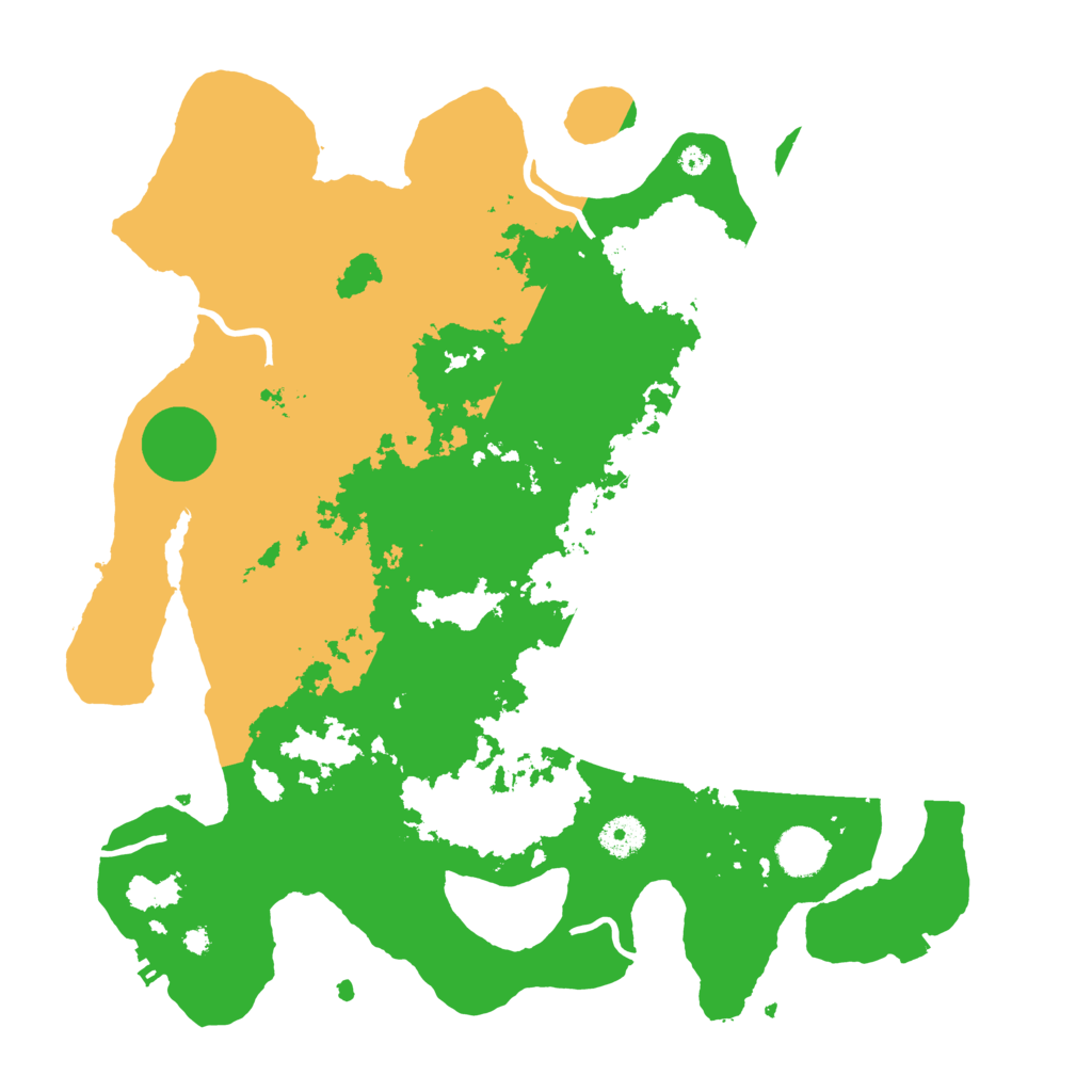 Biome Rust Map: Procedural Map, Size: 3850, Seed: 47841616