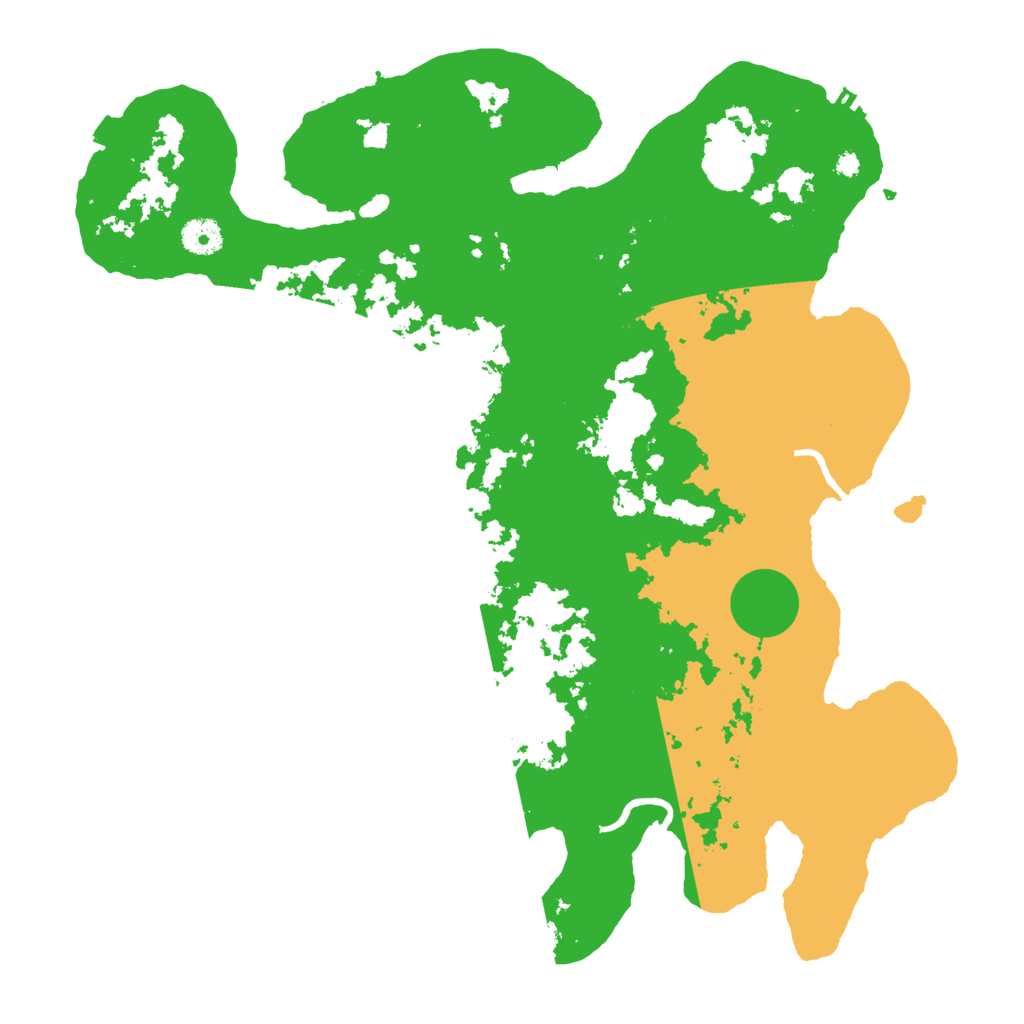 Biome Rust Map: Procedural Map, Size: 3950, Seed: 51514654