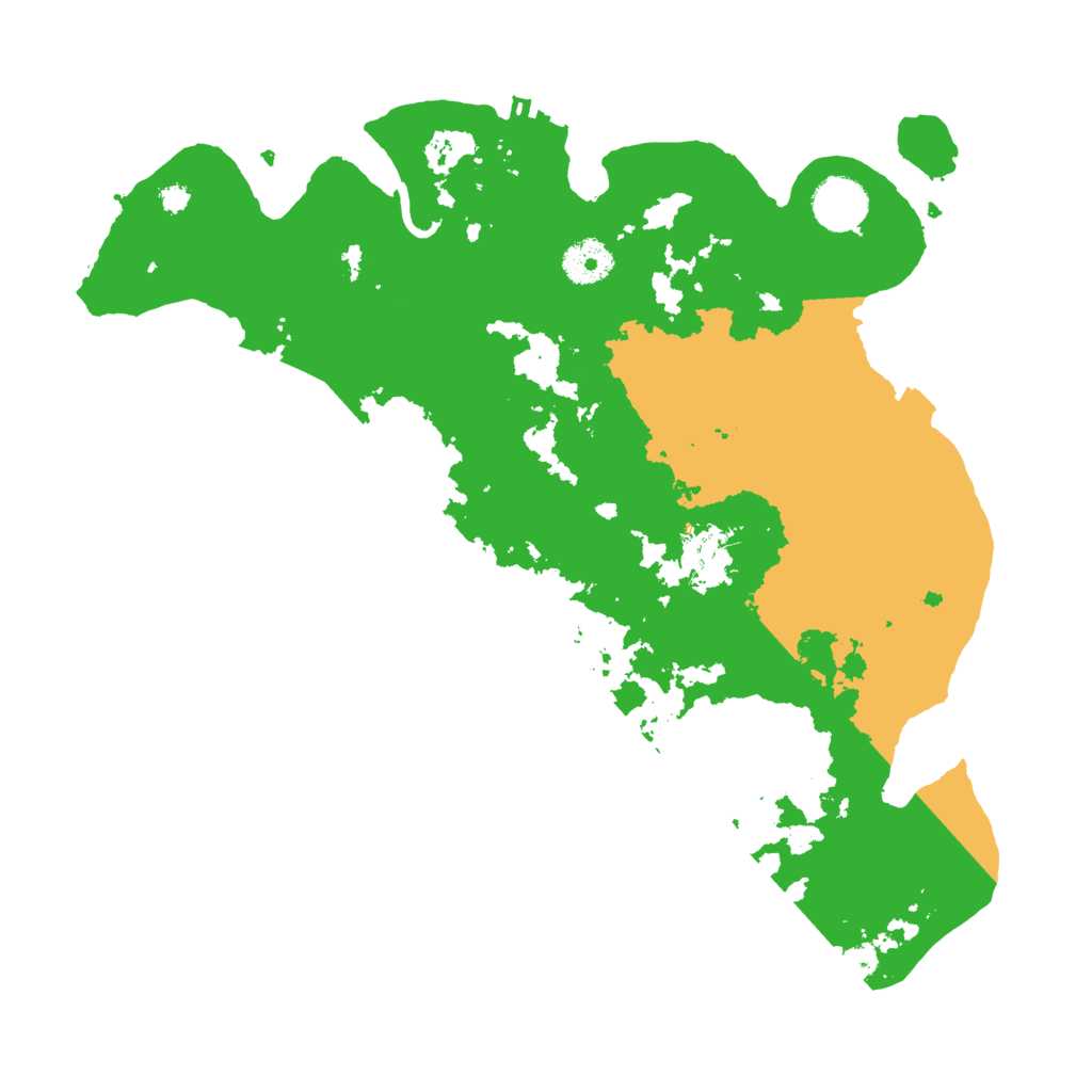 Biome Rust Map: Procedural Map, Size: 3500, Seed: 1407350226