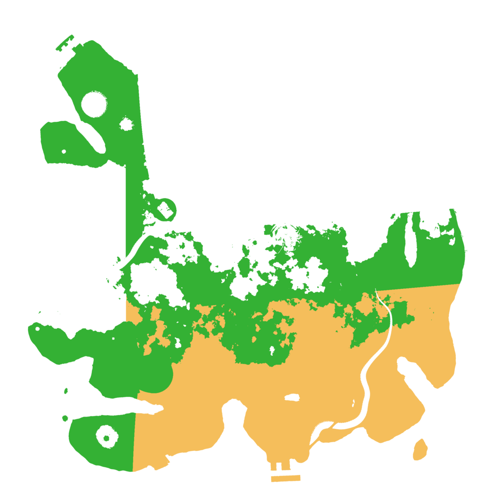 Biome Rust Map: Procedural Map, Size: 3475, Seed: 857997921