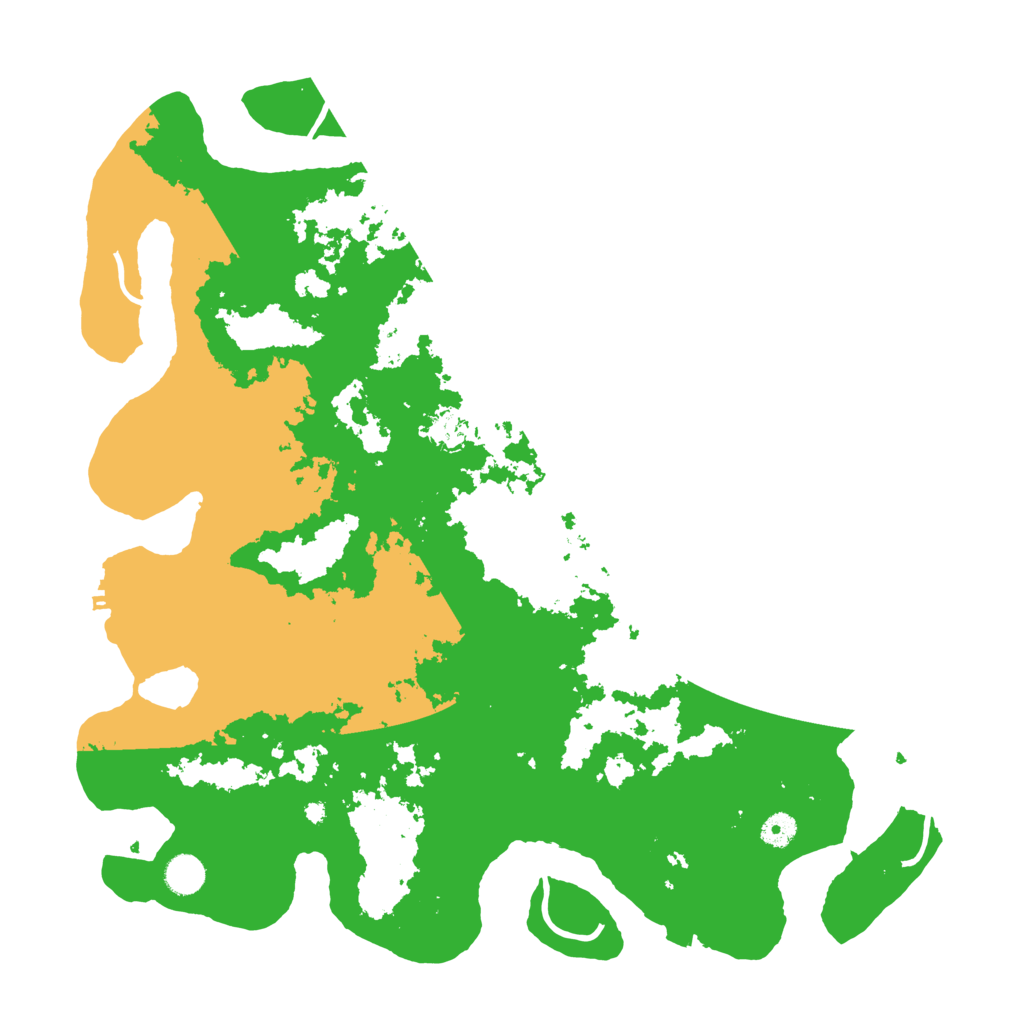 Biome Rust Map: Procedural Map, Size: 4500, Seed: 1072539005