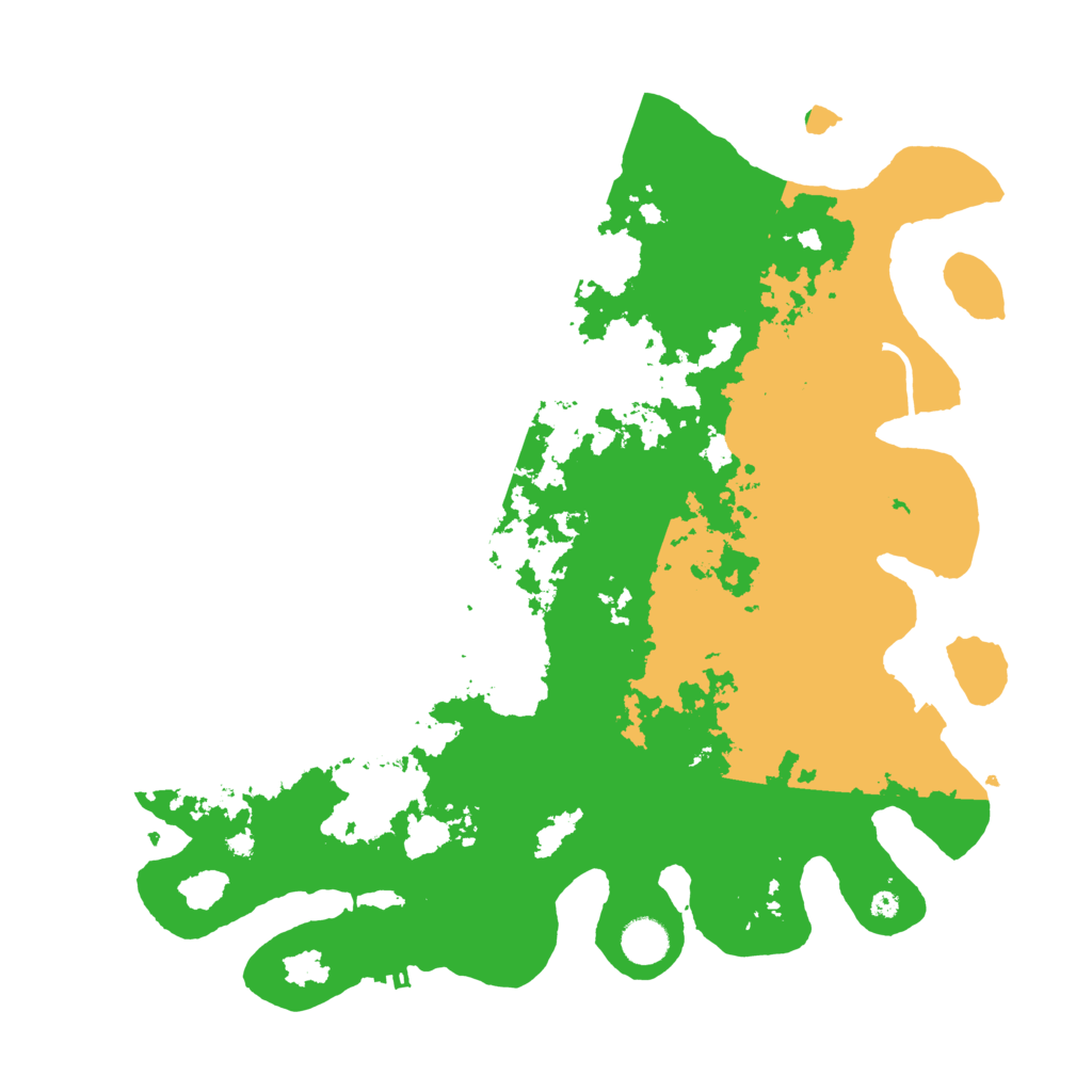 Biome Rust Map: Procedural Map, Size: 4100, Seed: 35015563