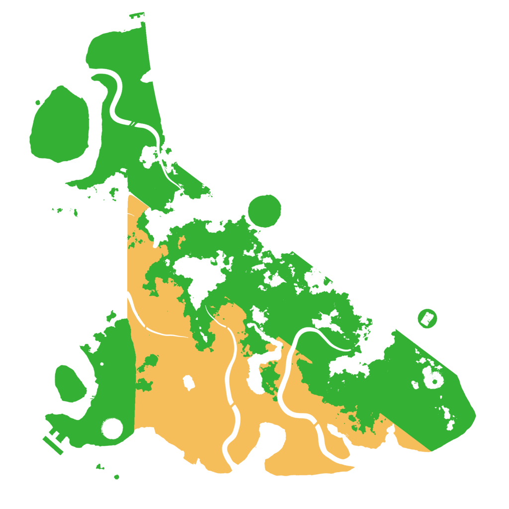 Biome Rust Map: Procedural Map, Size: 4250, Seed: 16779081