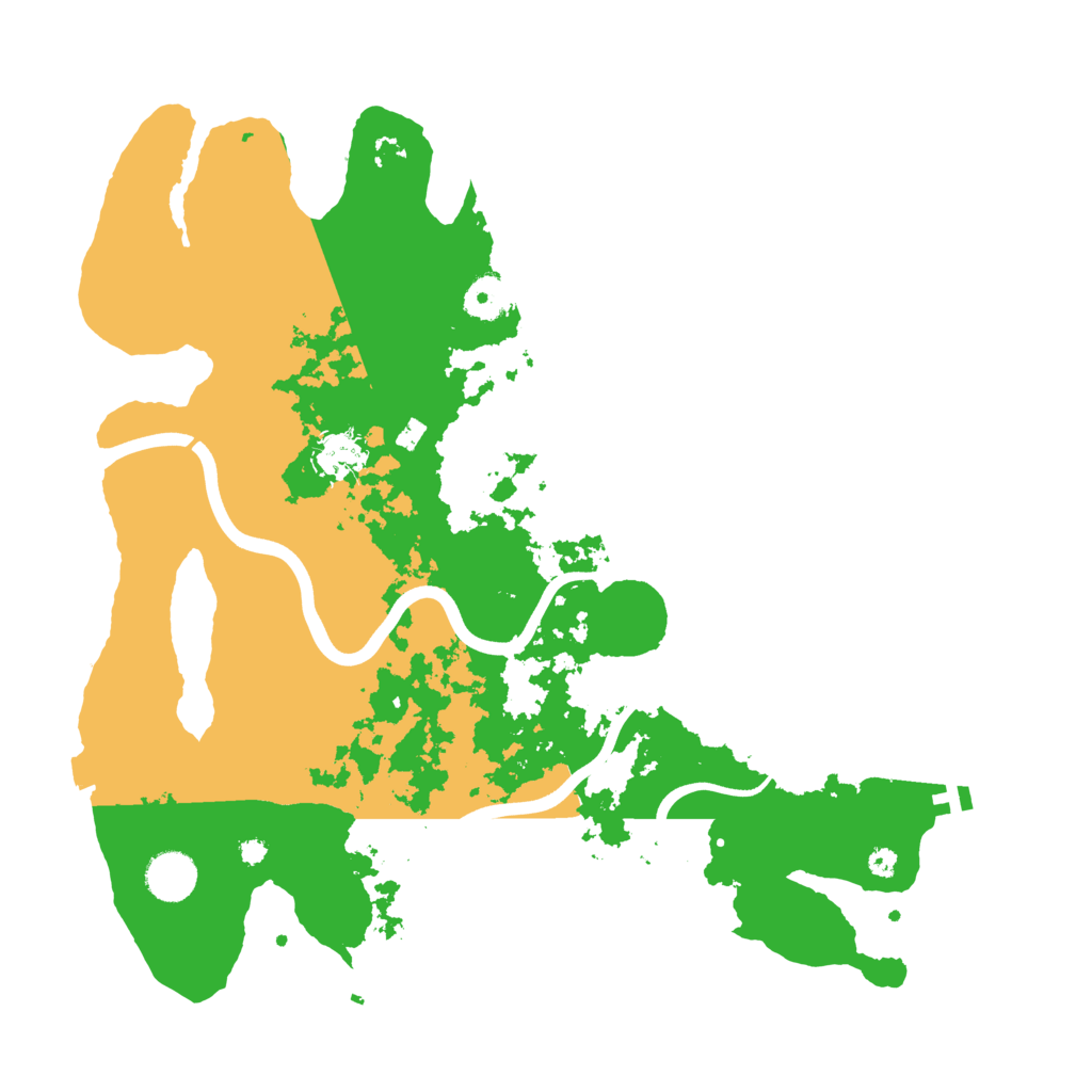 Biome Rust Map: Procedural Map, Size: 3800, Seed: 12856262