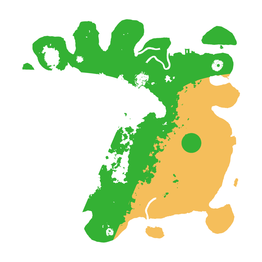 Biome Rust Map: Procedural Map, Size: 3500, Seed: 1642459972