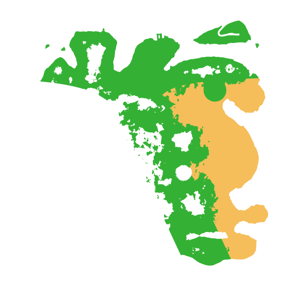 Biome Rust Map: Procedural Map, Size: 3400, Seed: 34674306