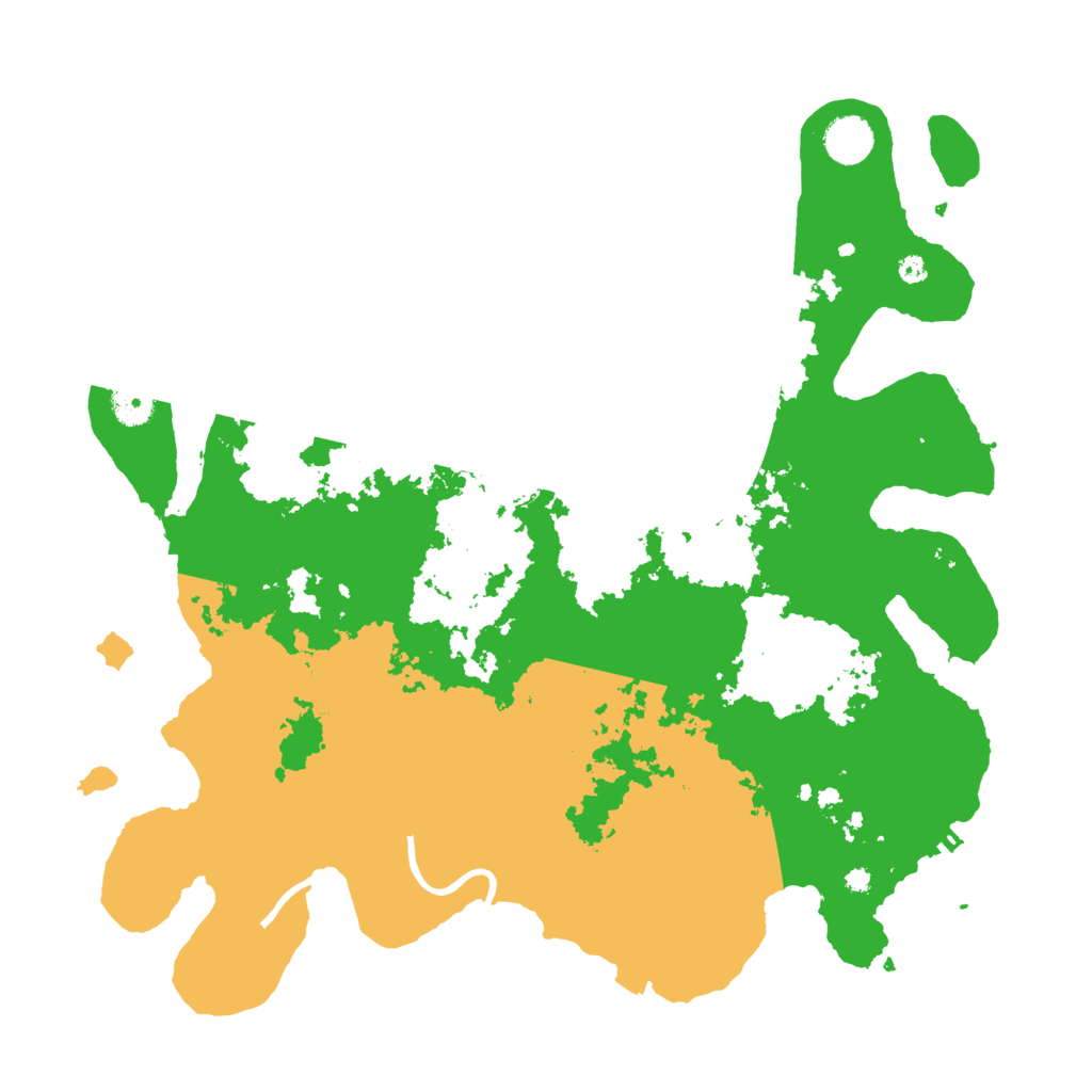 Biome Rust Map: Procedural Map, Size: 4000, Seed: 3267023