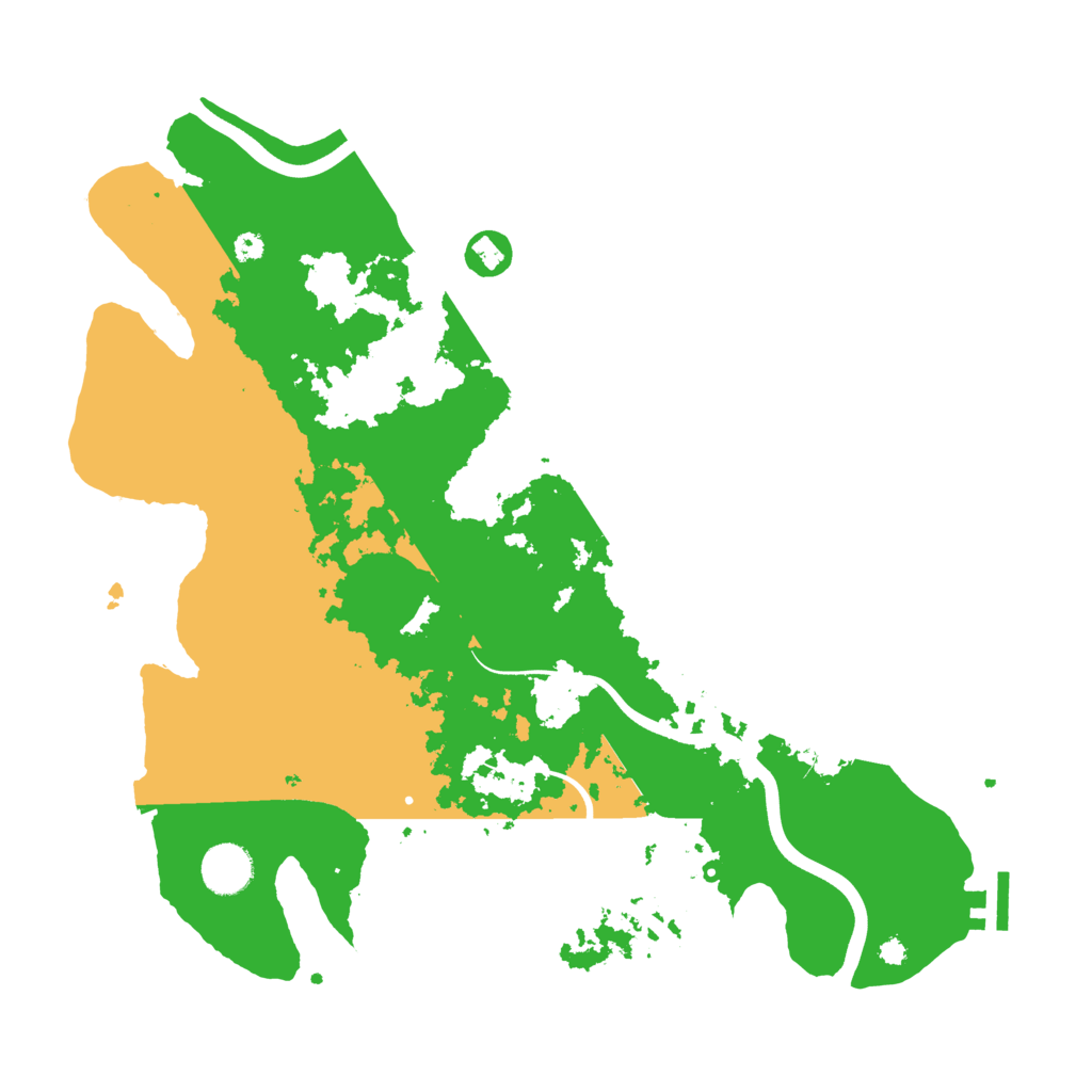 Biome Rust Map: Procedural Map, Size: 3750, Seed: 82820615