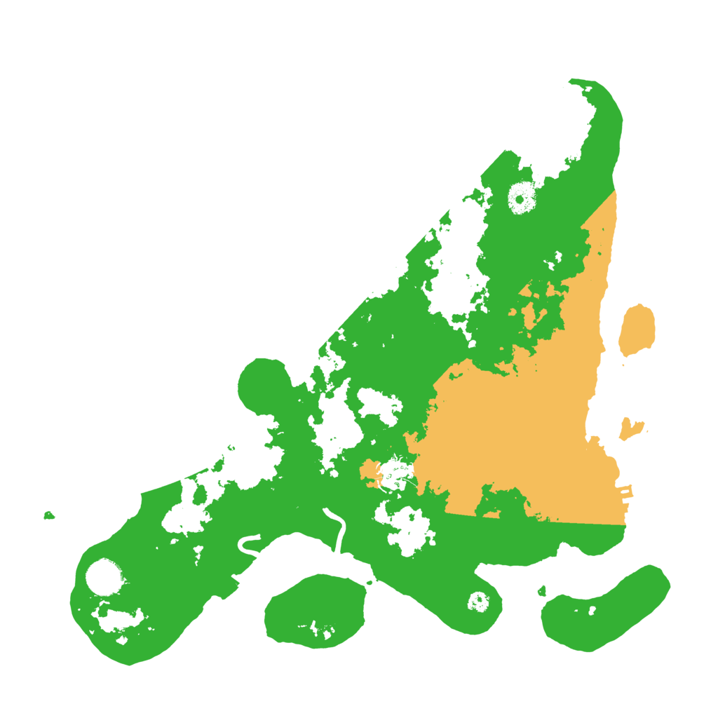 Biome Rust Map: Procedural Map, Size: 3550, Seed: 38099027