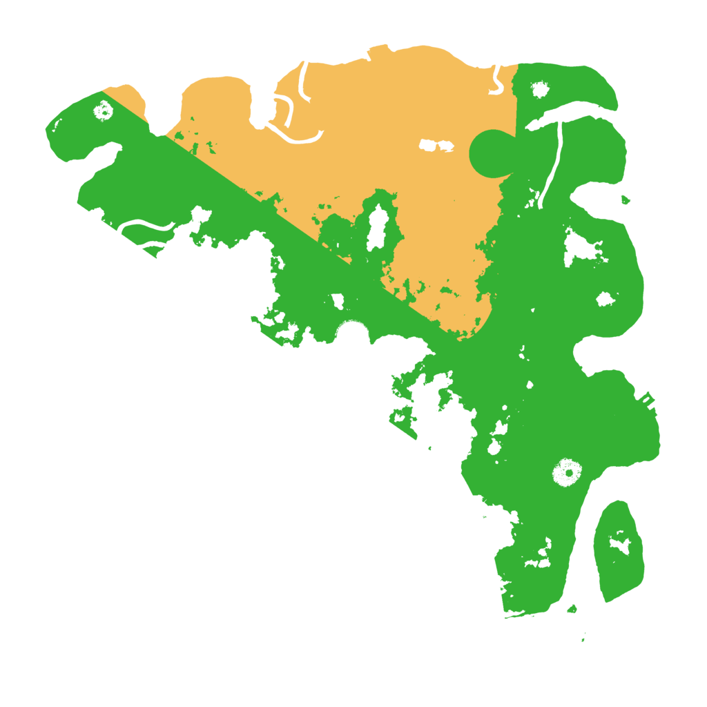 Biome Rust Map: Procedural Map, Size: 3850, Seed: 86443921