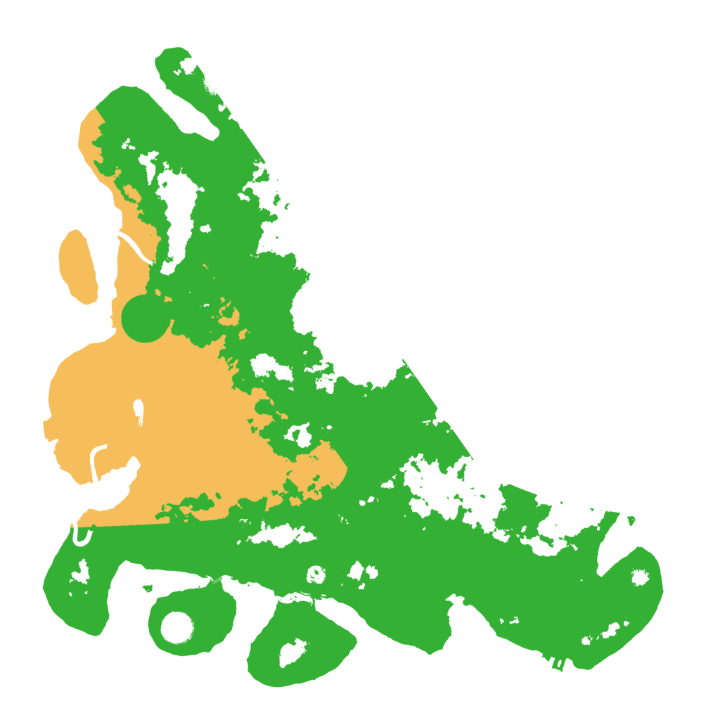 Biome Rust Map: Procedural Map, Size: 3950, Seed: 81215973