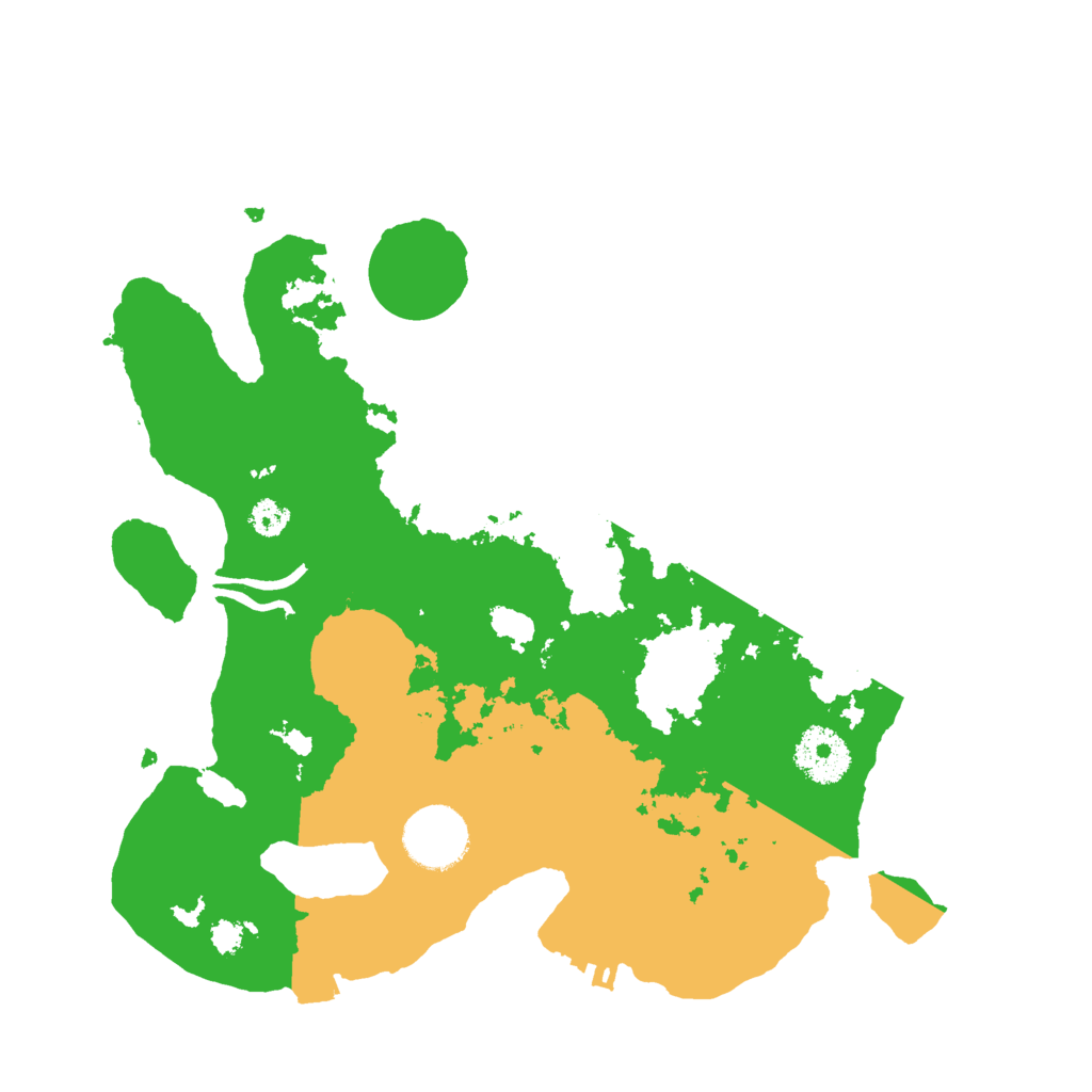 Biome Rust Map: Procedural Map, Size: 3000, Seed: 1623403