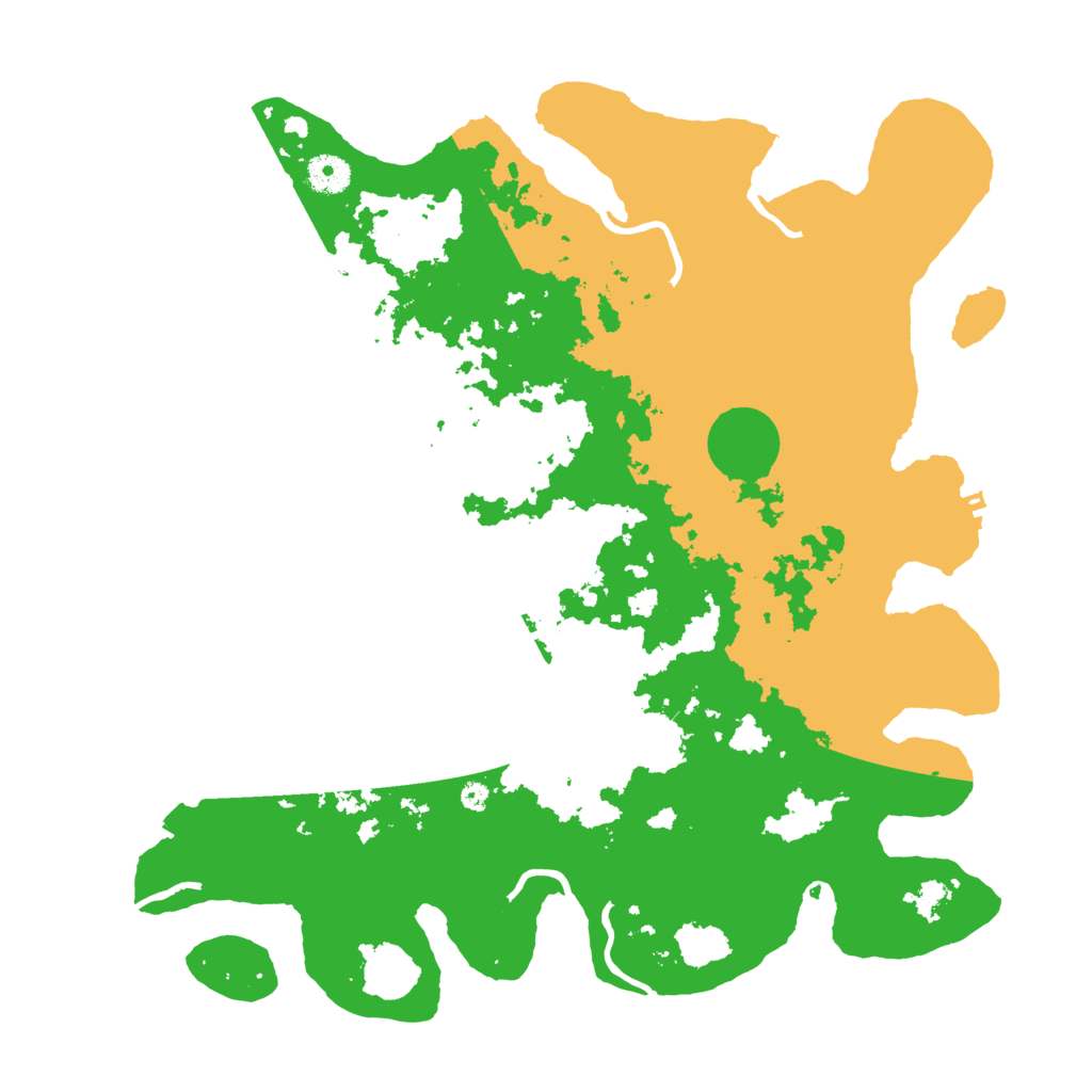 Biome Rust Map: Procedural Map, Size: 4000, Seed: 3015890