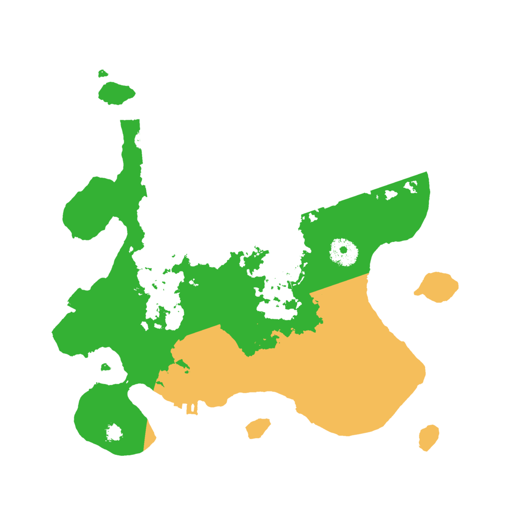 Biome Rust Map: Procedural Map, Size: 2800, Seed: 5999