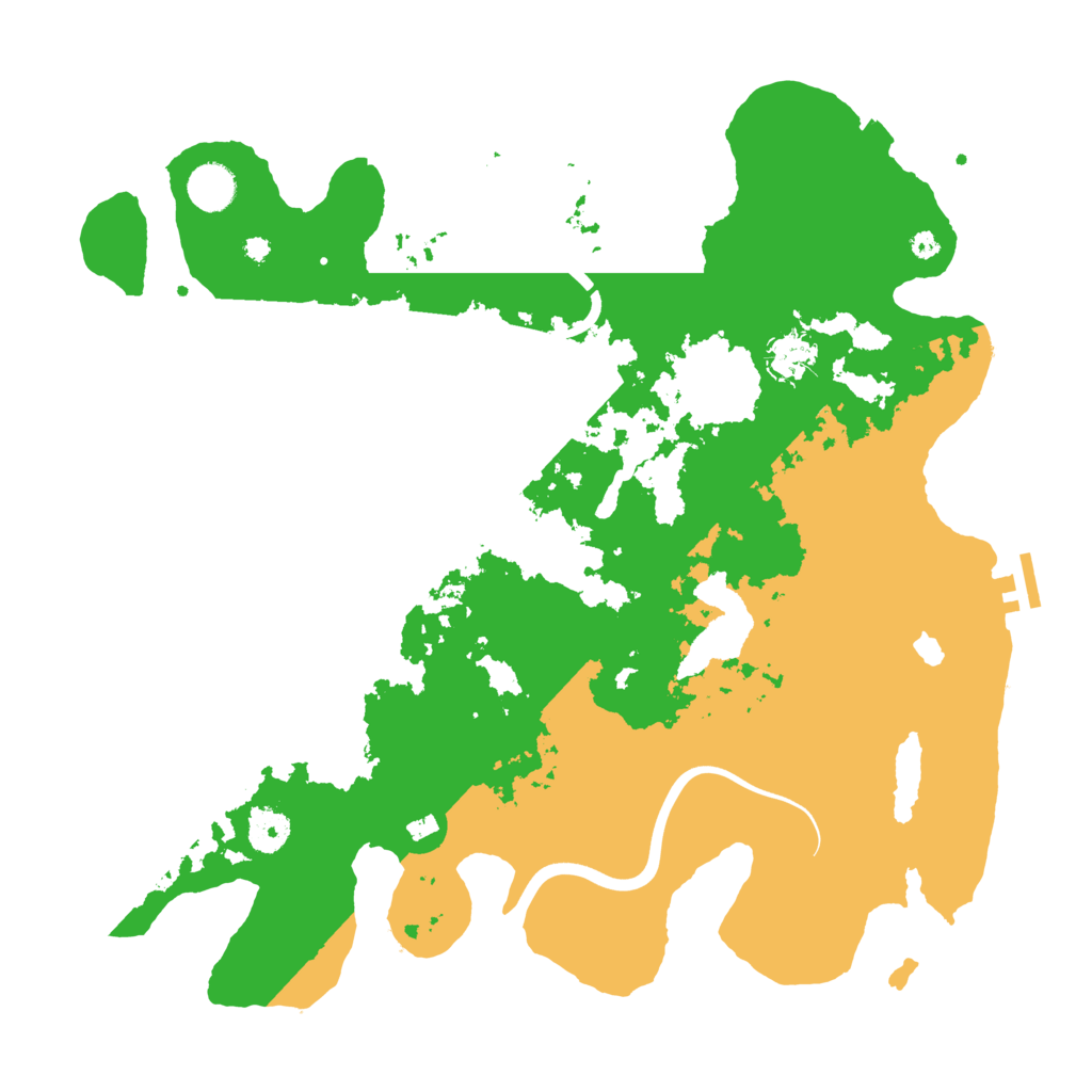 Biome Rust Map: Procedural Map, Size: 4000, Seed: 95948593