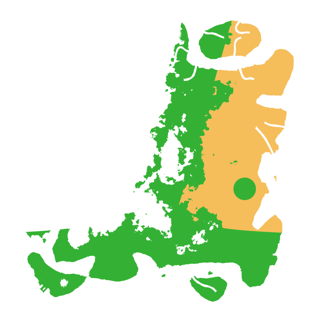 Biome Rust Map: Procedural Map, Size: 3743, Seed: 166718215
