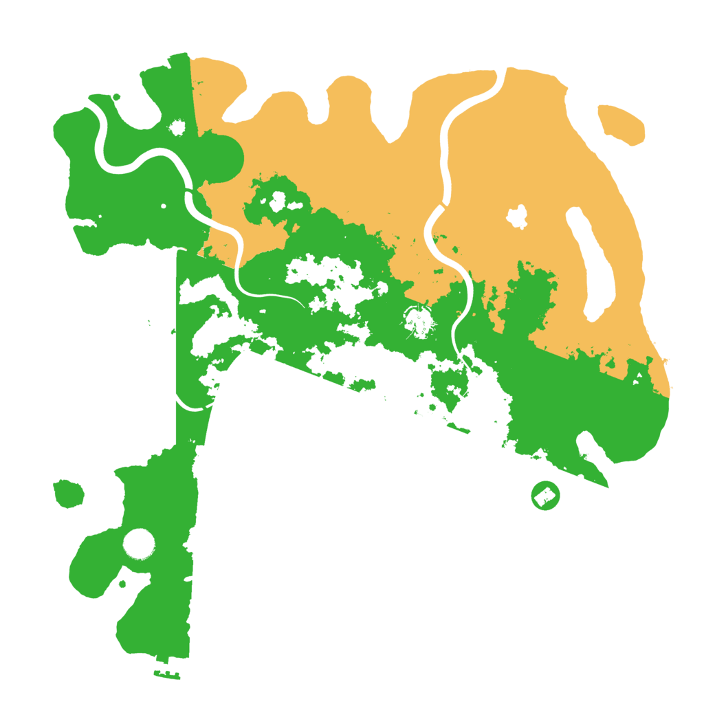 Biome Rust Map: Procedural Map, Size: 4000, Seed: 873027841