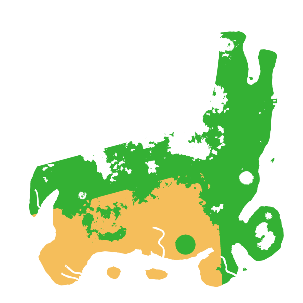 Biome Rust Map: Procedural Map, Size: 4000, Seed: 423573073