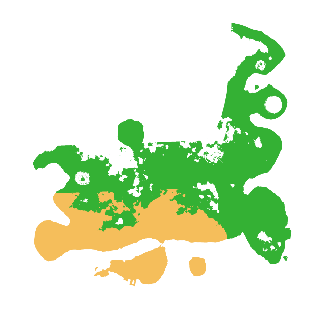 Biome Rust Map: Procedural Map, Size: 3250, Seed: 710490755