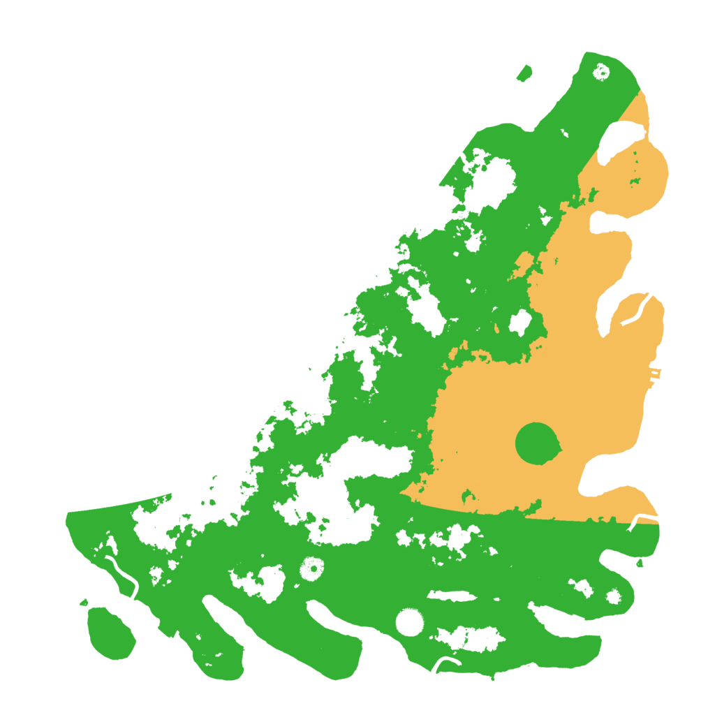 Biome Rust Map: Procedural Map, Size: 4500, Seed: 1649787377