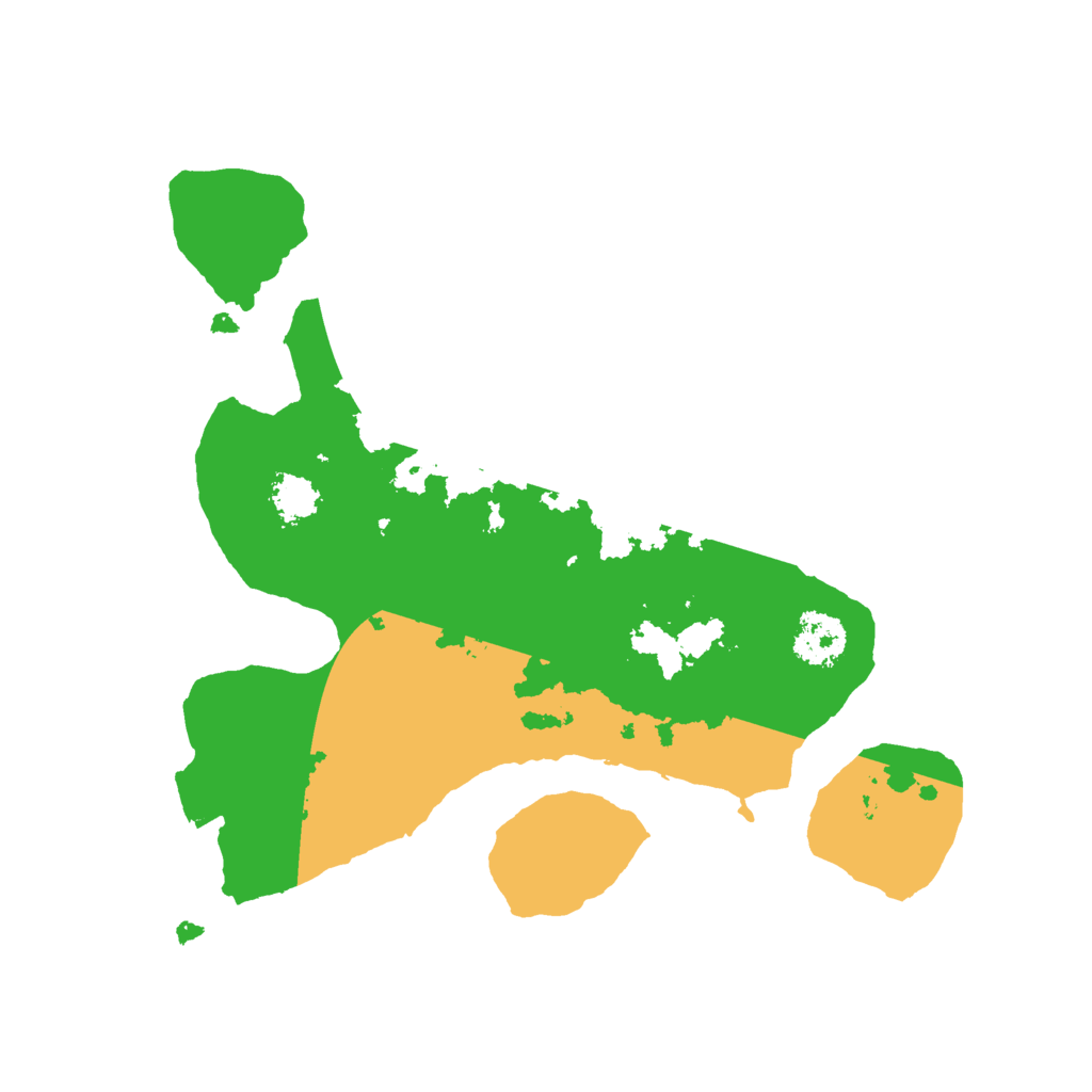 Biome Rust Map: Procedural Map, Size: 2135, Seed: 13825