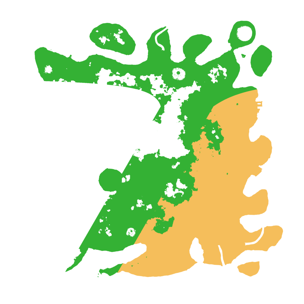 Biome Rust Map: Procedural Map, Size: 3550, Seed: 17824833