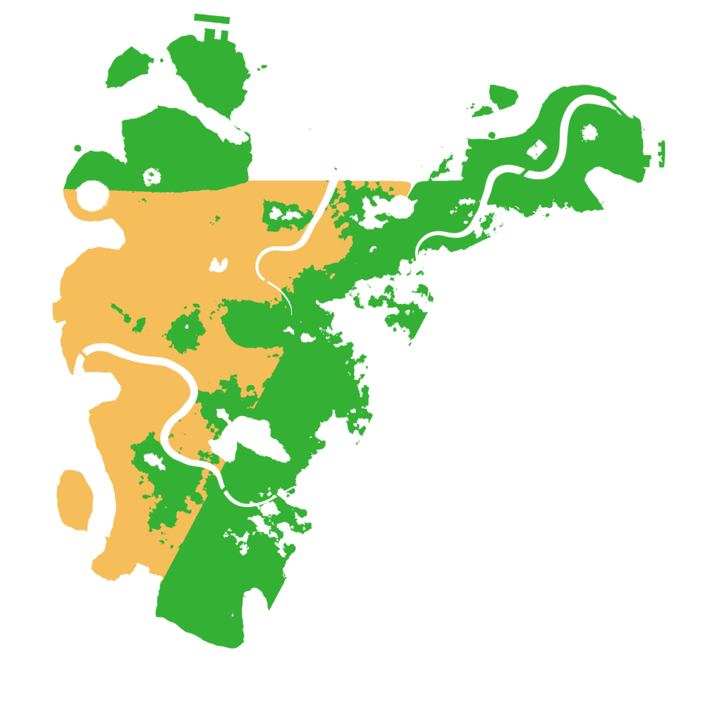Biome Rust Map: Procedural Map, Size: 4100, Seed: 75650127