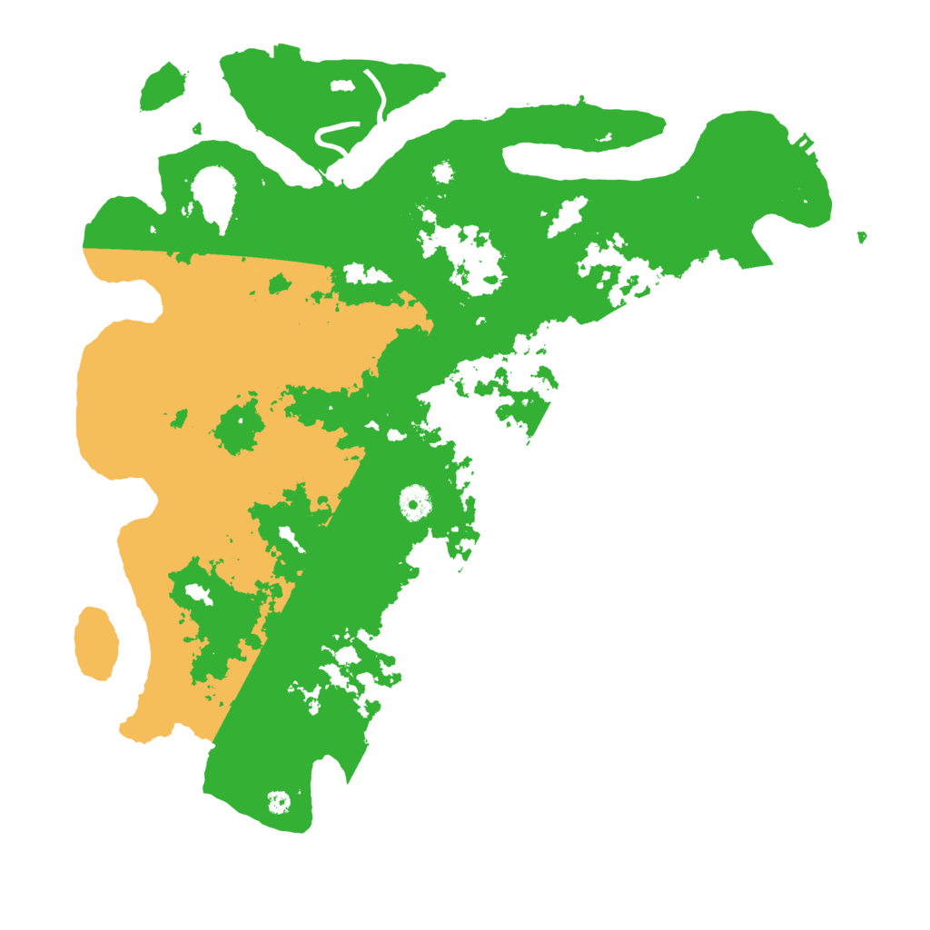 Biome Rust Map: Procedural Map, Size: 4100, Seed: 75650127