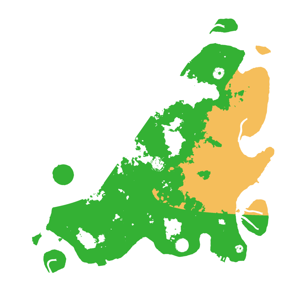 Biome Rust Map: Procedural Map, Size: 3850, Seed: 10849538
