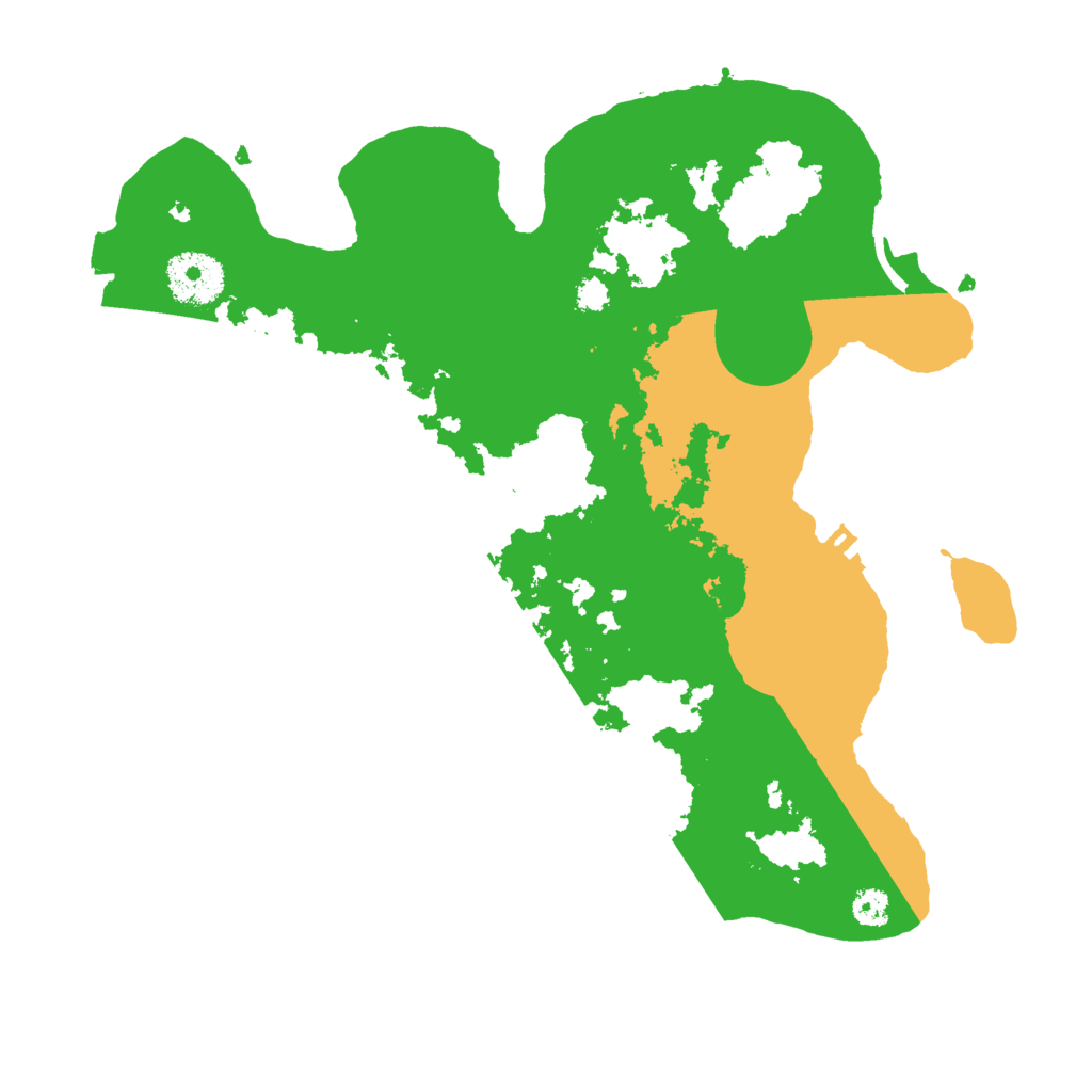 Biome Rust Map: Procedural Map, Size: 3000, Seed: 1974884527