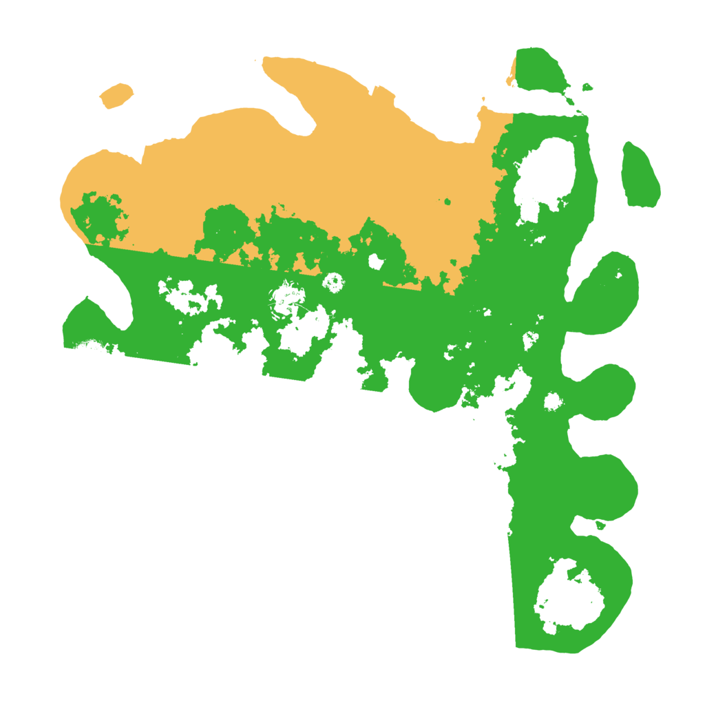 Biome Rust Map: Procedural Map, Size: 3600, Seed: 626886409