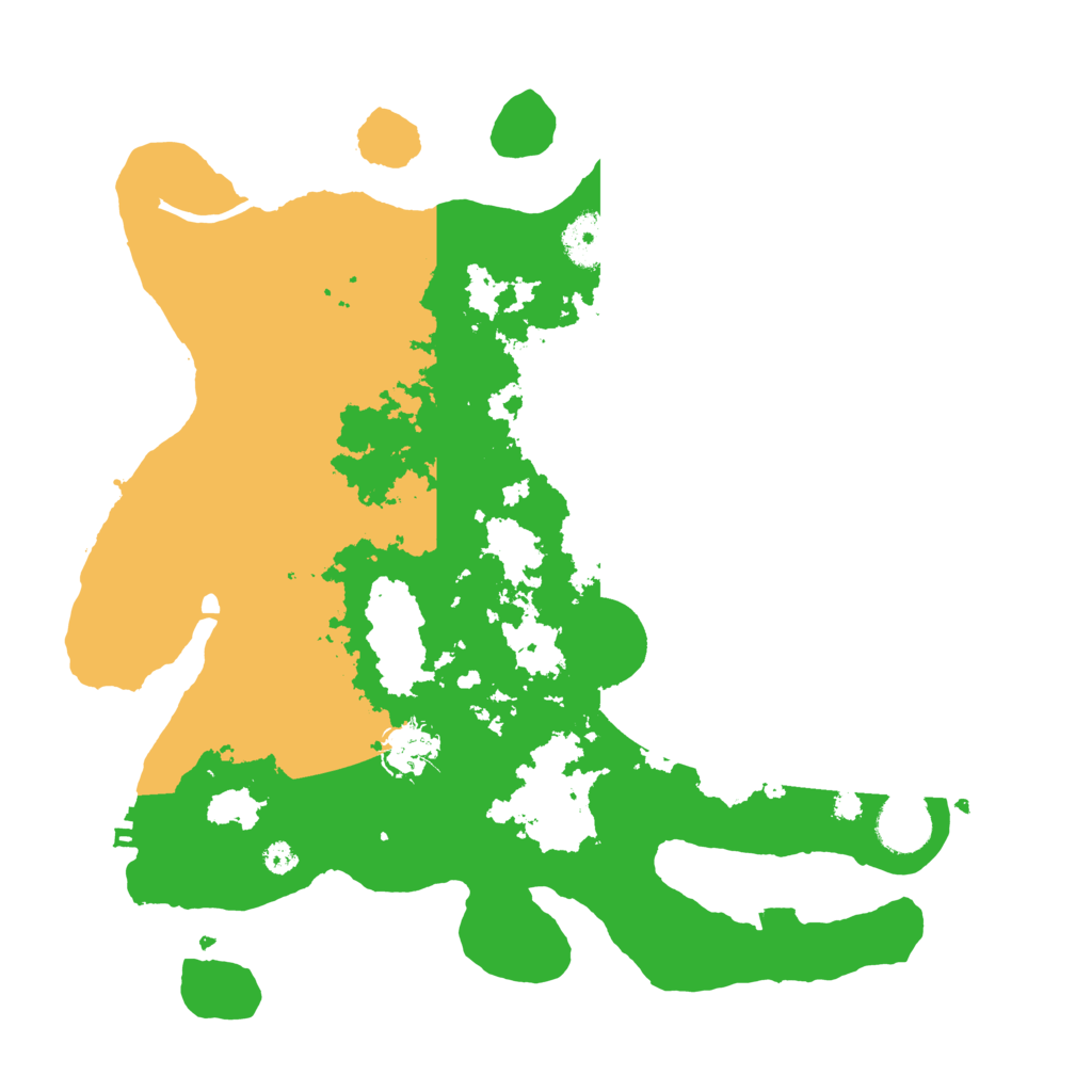 Biome Rust Map: Procedural Map, Size: 3500, Seed: 1901884550
