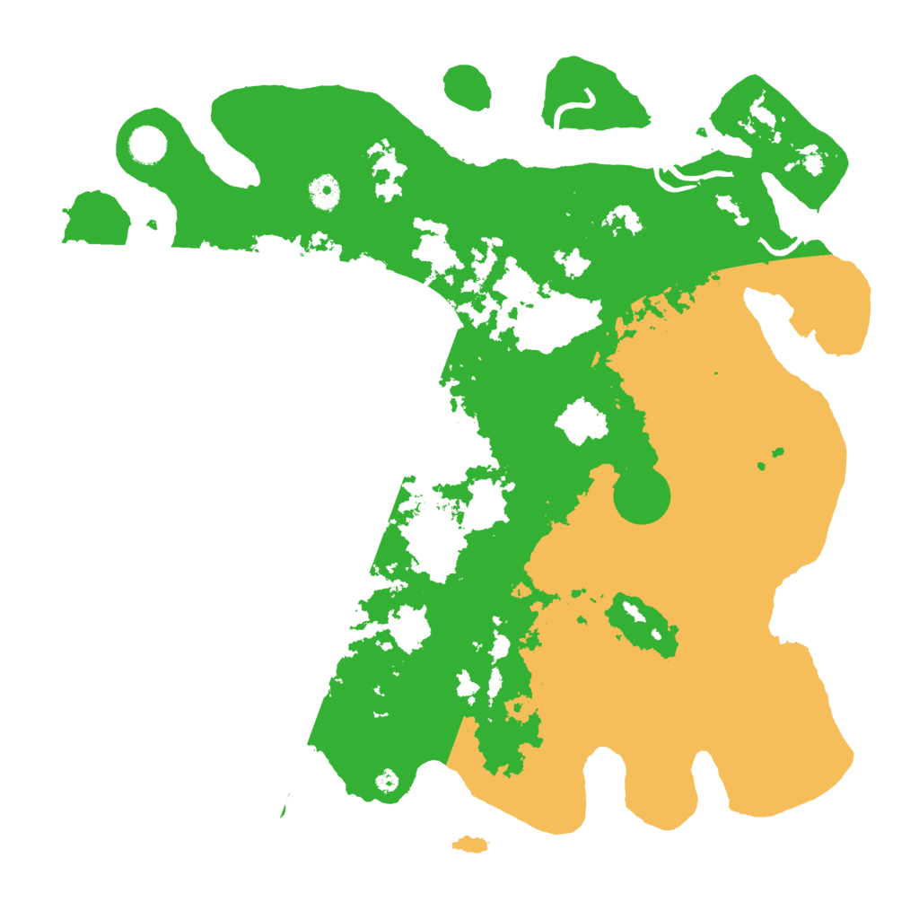 Biome Rust Map: Procedural Map, Size: 4250, Seed: 54137291