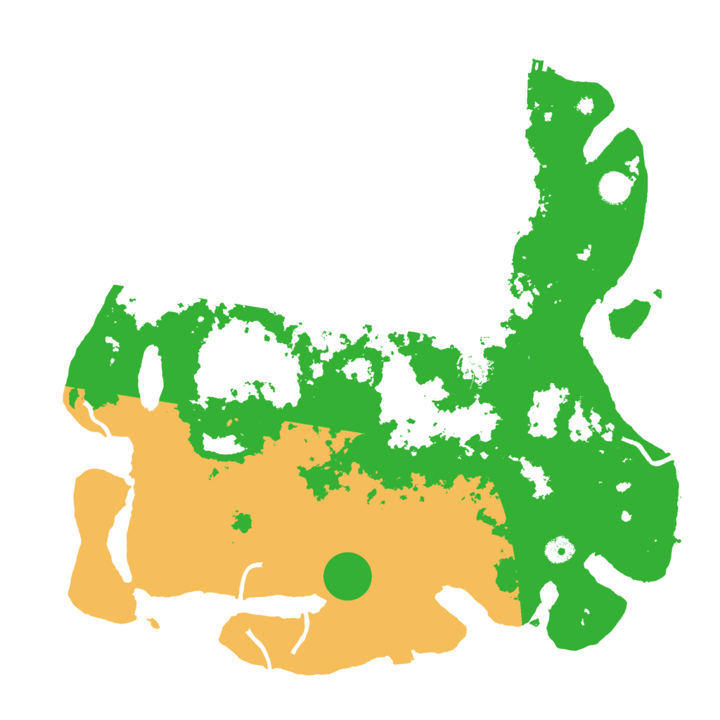 Biome Rust Map: Procedural Map, Size: 3950, Seed: 84265402