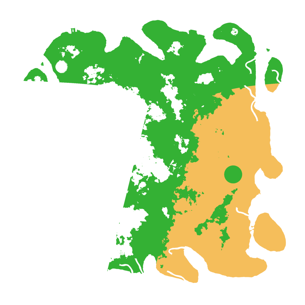 Biome Rust Map: Procedural Map, Size: 4500, Seed: 94630757