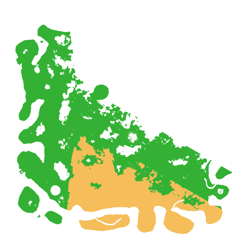 Biome Rust Map: Procedural Map, Size: 4400, Seed: 26730694