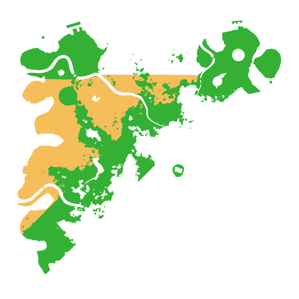Biome Rust Map: Procedural Map, Size: 4250, Seed: 20045237