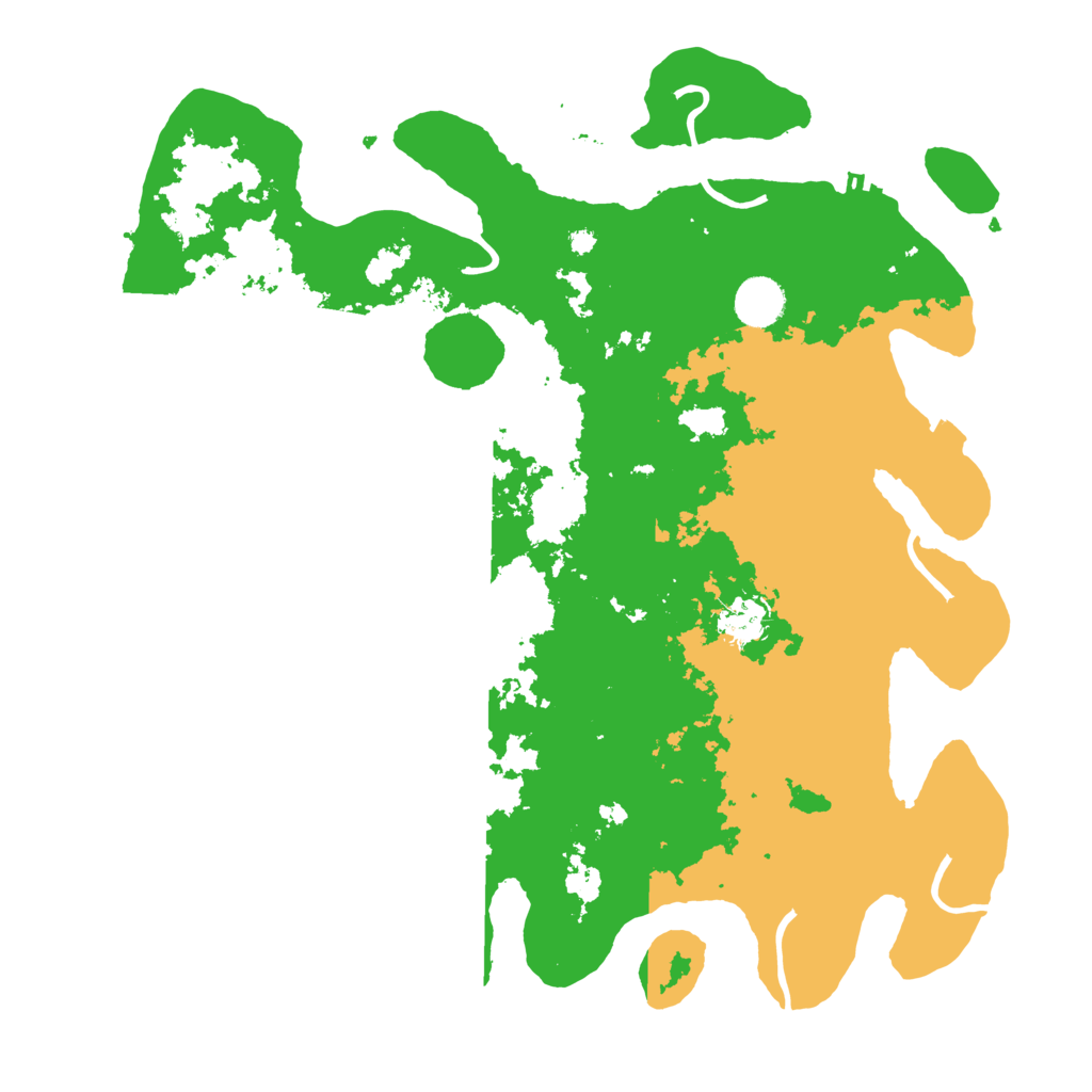 Biome Rust Map: Procedural Map, Size: 3900, Seed: 56751016