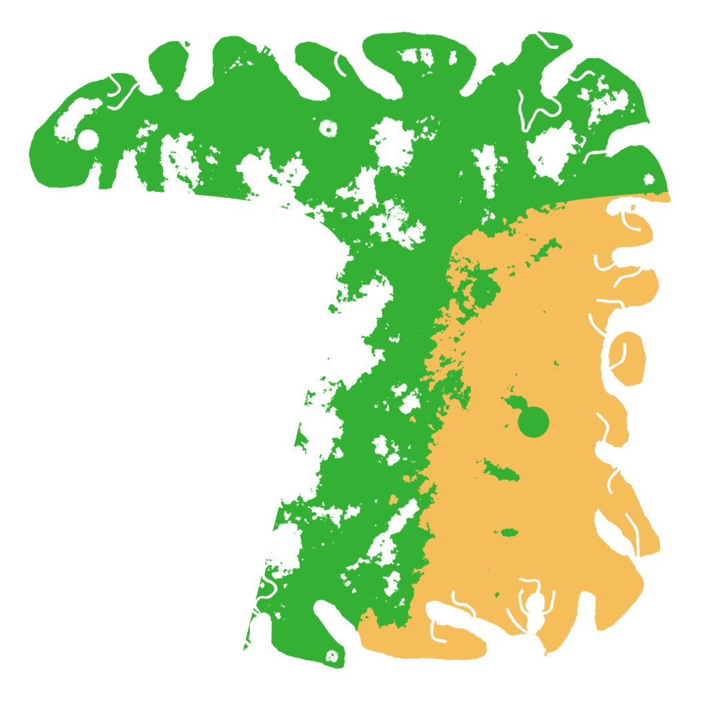 Biome Rust Map: Procedural Map, Size: 6000, Seed: 94630757