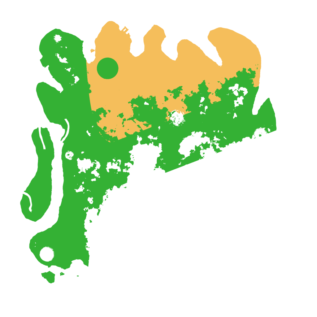 Biome Rust Map: Procedural Map, Size: 3900, Seed: 97711637