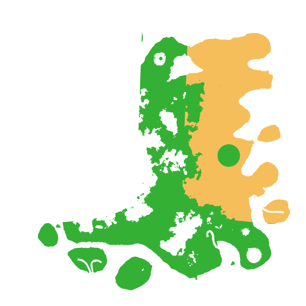 Biome Rust Map: Procedural Map, Size: 3600, Seed: 94936213