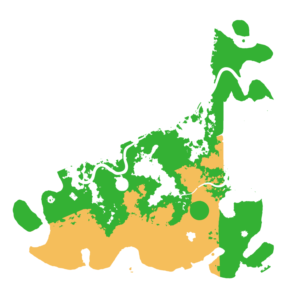 Biome Rust Map: Procedural Map, Size: 4100, Seed: 33452885